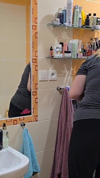 Assistindo Minha Esposa Se Preparar... Ela Parece Tão Boa - Rotina De Maquiagem No Espelho