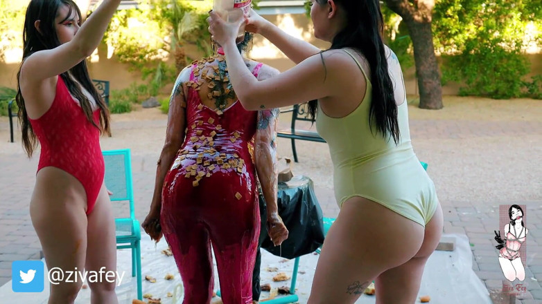 Ziva Fey: Ziva Fey - WAM Bratty domina o café da manhã com...