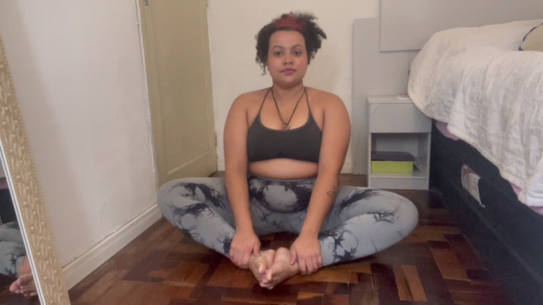 Cutiepiie Chubby: Bbw yoga xì hơi