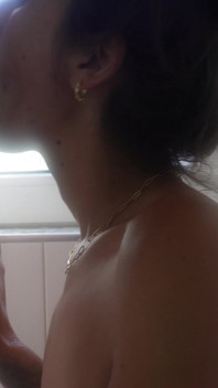 Wild Blowjob in the Shower - Mina Javed Goes Full Throttle