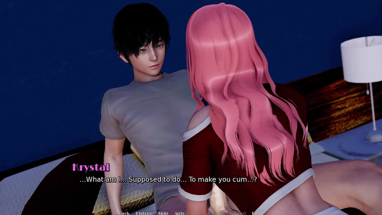 3D Cartoon Porn: My real desire 17 - krystal muasin alex dengan ngocok kontol dan...