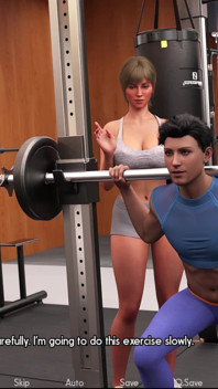 Alternative Shemevolution 3 Ning Gave Sarah a Boobjob at the Gym