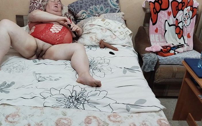 Zona901: Ehefrau masturbation mit dicken titten, arsch und großer behaarte fotze