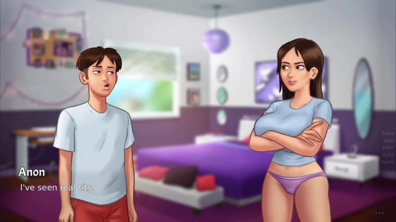 Xr Gamer: Anon paga por ver las grandes tetas de Jenny - juego...