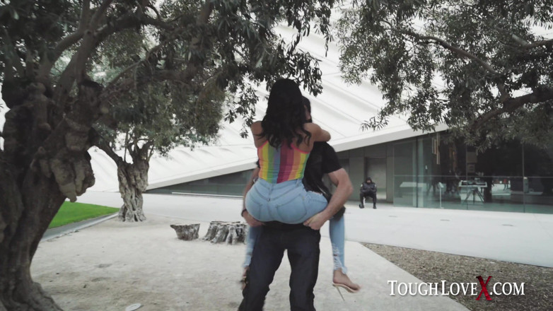 ToughLoveX: TOUGHLOVEX  - Third wheel with Latina hottie Serena Santos
