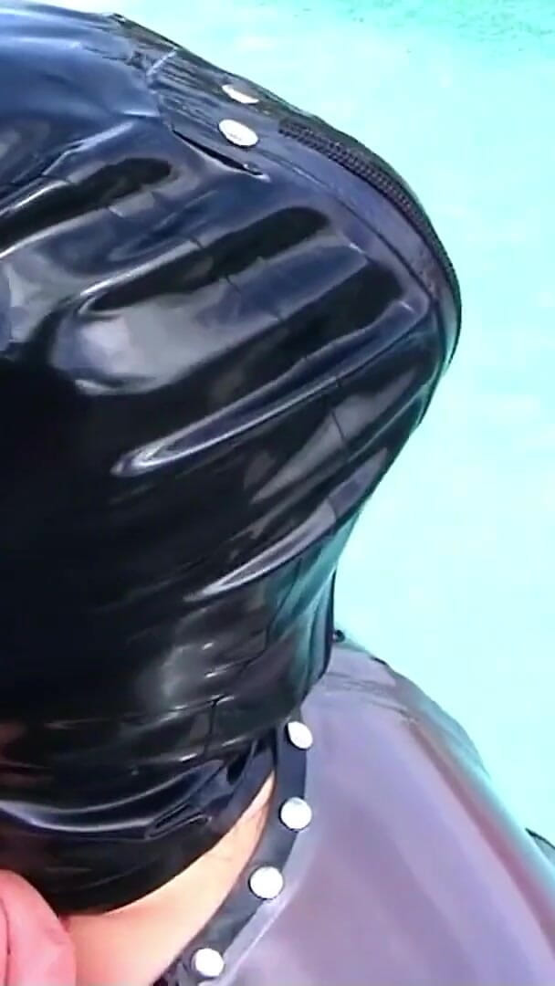 Swallowing His Cum in a Public Swimming Pool (BBW BlowJob Queen)