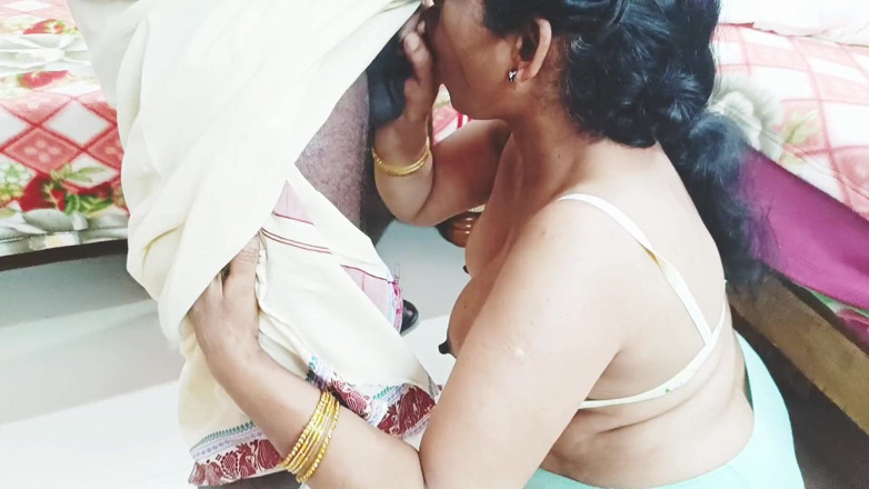 Telugu honey lips: Indische grote borsten stiefmoeder romantische schoonzoop, Telugu vuile praat, deel 1