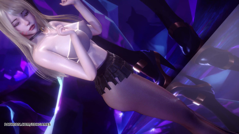 3D-Hentai Games: [MMD] Sistar - salla ahri seksi striptiz league of legends kda...