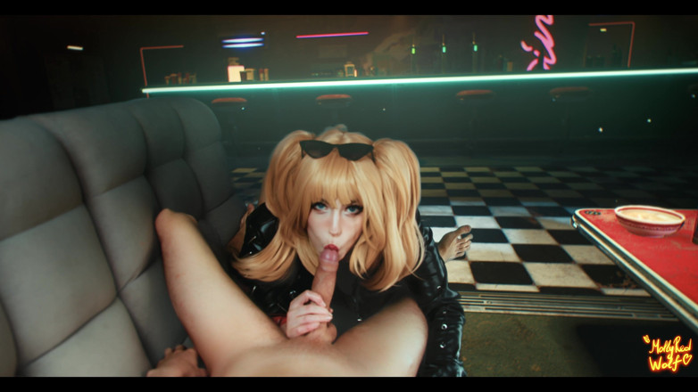 MollyRedWolf: Zzz. Соблазнение В Ночном Баре Burnices И Секс С Проникновением