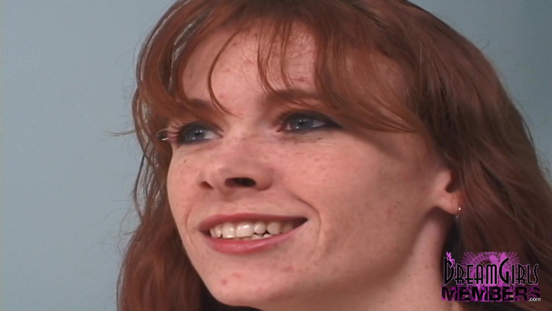 Dream Girls: Hairy Pussy Redhead Makes Her First Ever Nude Video