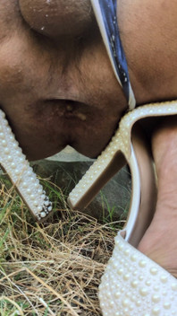 Huge Dildo Makes a Whore Push