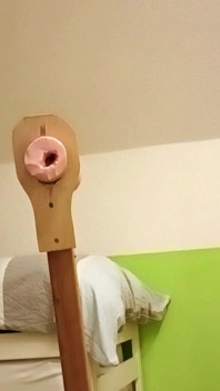 Fleshlight Pussy Stand Fuck and Hand Wank Masturbation