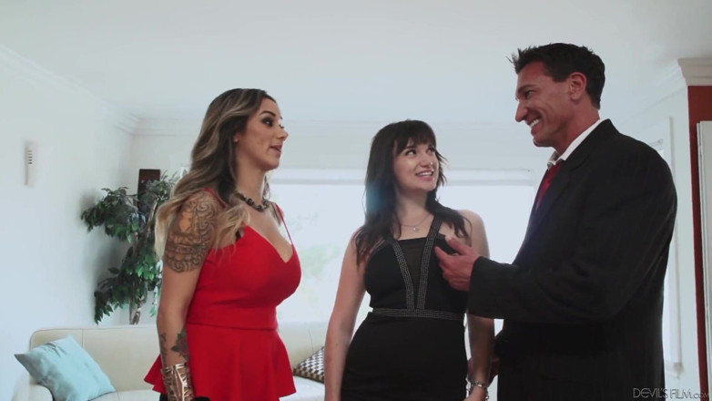 Devils Film: DEVILSFILM - My husband brought home his mistress - Nadia Styles &amp; Paris...