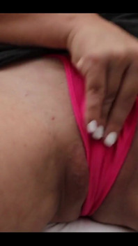 Rubbing My Itty Bitty Kitty in an Itty Bitty Thong