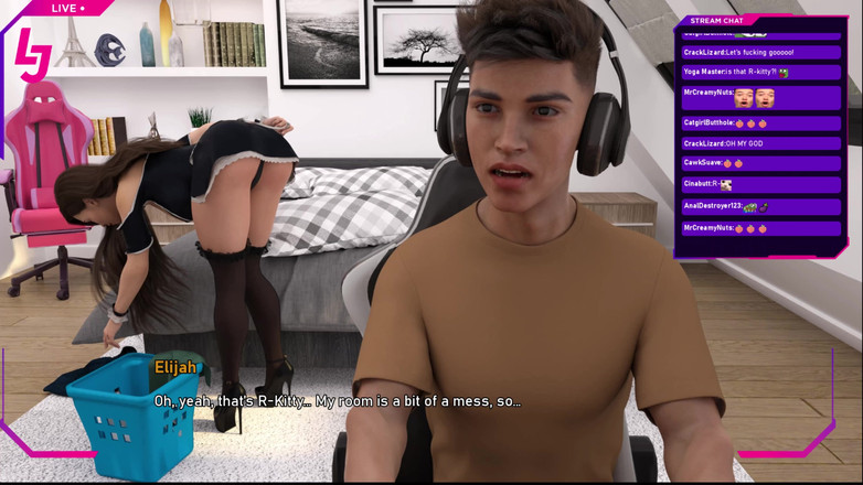 Johannes Gaming: De Bauchery 22의 단계 나는 라이브 스트림에 가서 모든 사람에게 내 팬티를 보여 주었다