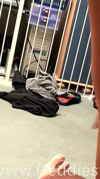 Hot Blonde Fucked in Little Red Outfit