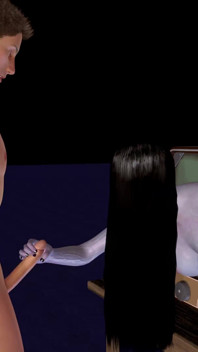 Sadako avrunkning (ringen - Halloween -animering)