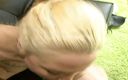 VOP Interracial: Blondine in pOV von einem großen schwarzen schwanz geknallt