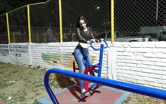 LorensSex: I Visit My Neighbor at the Park While She Works...