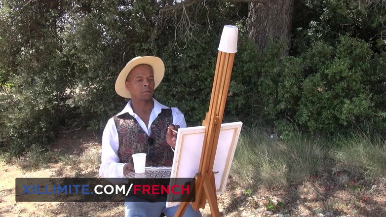 French girls at work: Sexo en el campo con un granjero