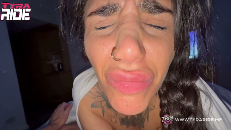 TYRARIDE: Busty Tattooed Cougar Pounded Hard in Bangkok