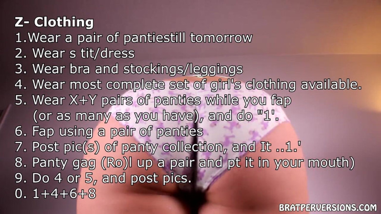 Brat Perversions: Faproulette: trò chơi joi