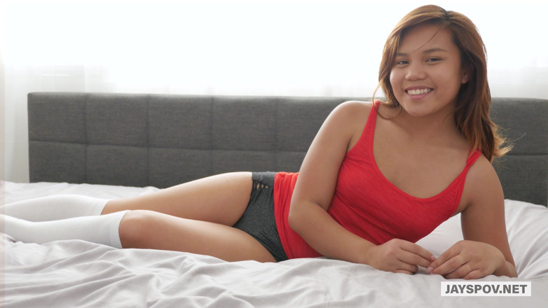 JAYS POV: Scarlet Scotts Tiny Asian Girl First Time Anal