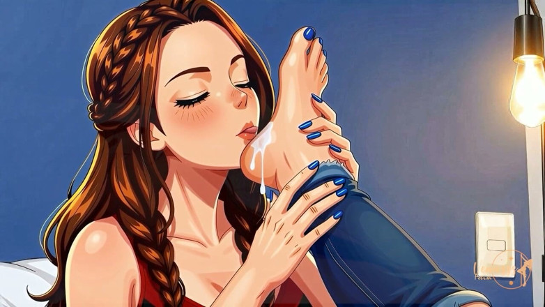 Venusss fetish: Venus and Carol Licking Each Other's Feet