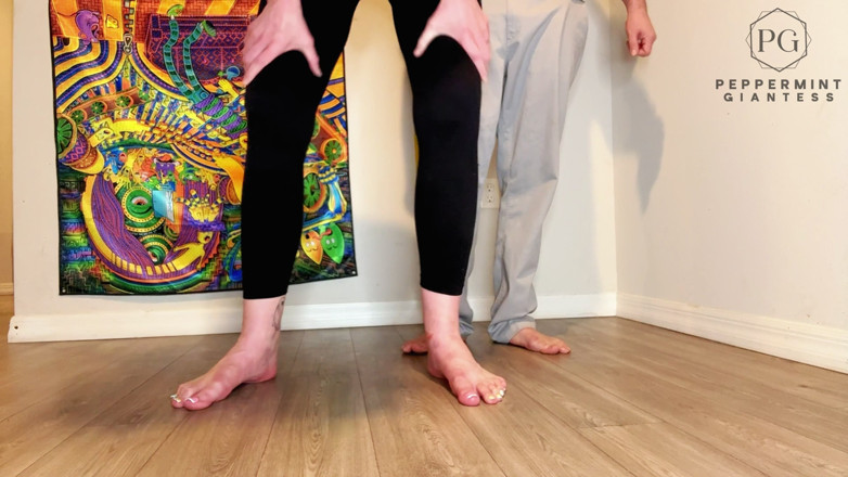 Peppermint Giantess: Your Tiny Size 13 Feet Vs My Giantess Size 16 Feet - Total...