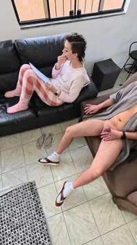 She Knows How to Help with Masturbation and Swallows It All. Taboo.