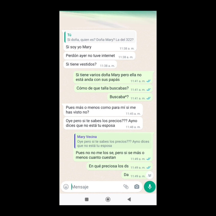 Mexicasero: Kocası gidince doa Mary'nin soyunuyor
