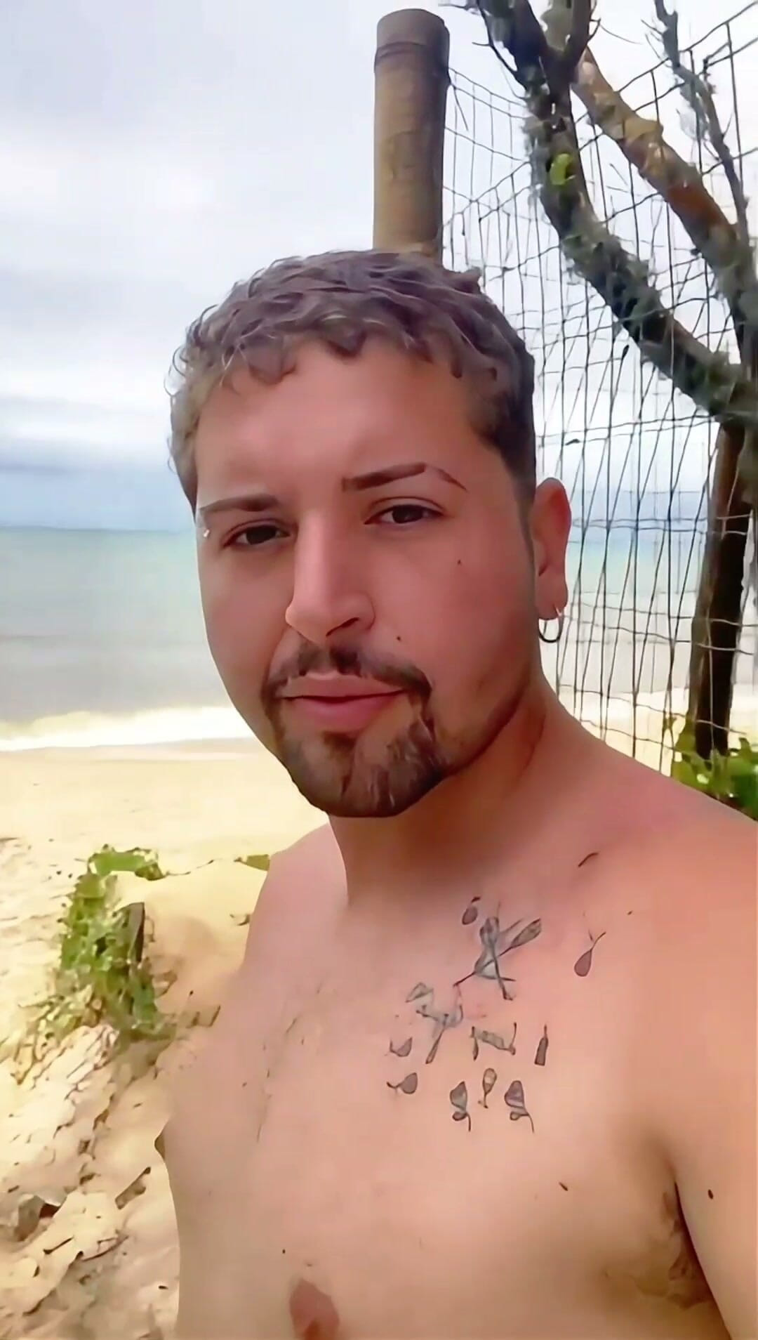 I Sucked on the Big Dick in Porto Seguro on the Beach Where People Would Walk by and Look.