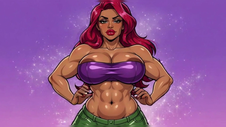 Huge Boobs: Seductive Indian Redhead Animation