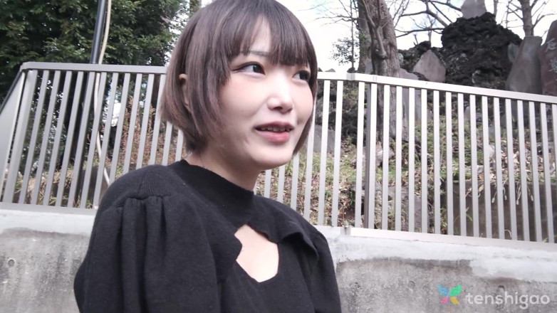 Tenshigao: Cute Young Moka Akiyoshi Has Excellent Handjob Skills