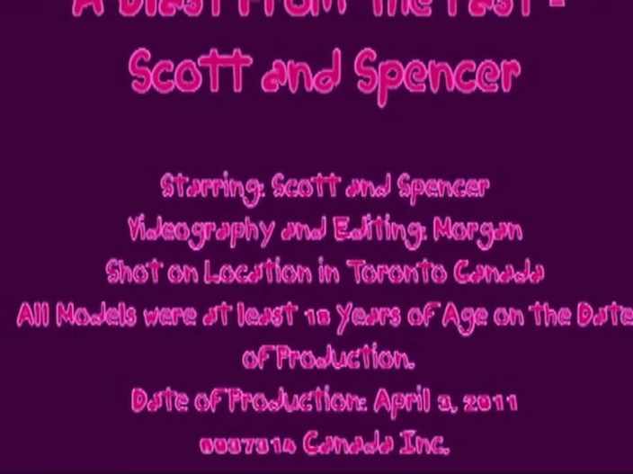 The Great Canadian Male: Uma explosão do passado - Scott e Spencer