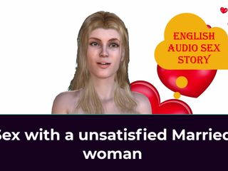 English audio sex story: 与不满的已婚女人发生性关系 - 英语音频性爱故事