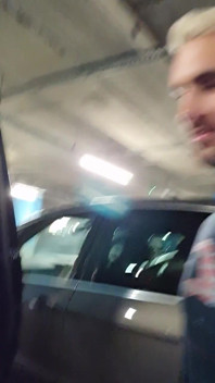 Licking Her Ass in a Parking Lot