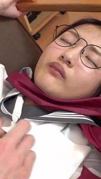 纯洁天真，黑发，女学生装，漂亮女孩，中出-7