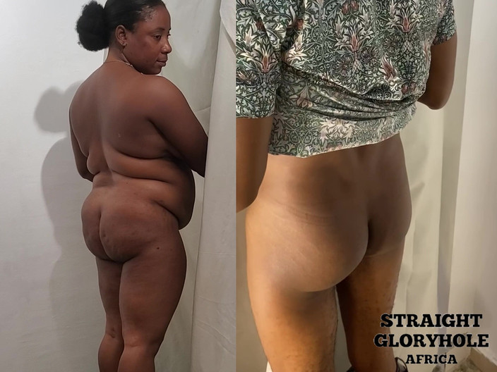 Straight gloryhole Africa: Pan Malý čůrák přišel sát a ošukat a byl nachytán za 2...