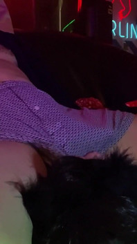Kitty Cat Gives Step Daddy a Rimjob