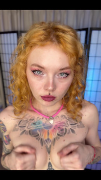Would you like to spit on my tits and play with them like I do?