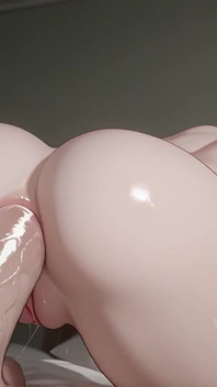 2b Nier: Automata Hentai Cosplay. Pacar dominan membuatnya bersih-bersih