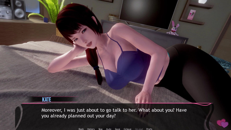 3D Cartoon Porn: Murmur 18: Adam's Kate Ajutor pentru haremul de 5 fete (inclusiv Liz)