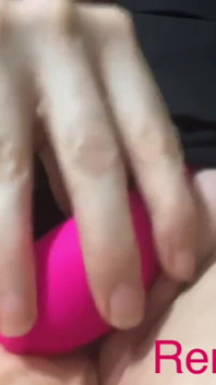 Noch ein Clip von meiner masturbation mit Lush und dildo;)
