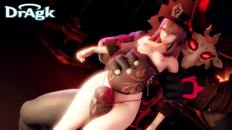 DrAgk: Genshin Impact kompilace února Hutao Arlecchino X Signora Motel Setkání Orgie