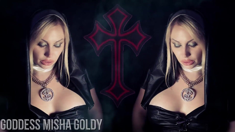 Goddess Misha Goldy: Du wirst in der hölle sein, wenn ich dein grund...