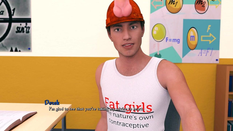 LoveSkySan69Real: Menjadi dik 0.4.0 bahagian 44 permainan guru nerd MILF oleh Loveskysan69