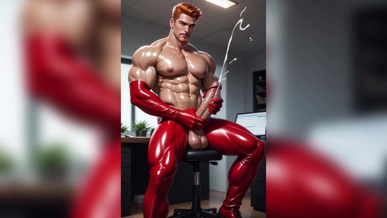 Office boy: Hunk Cock Fuck Ai Gay Zadek