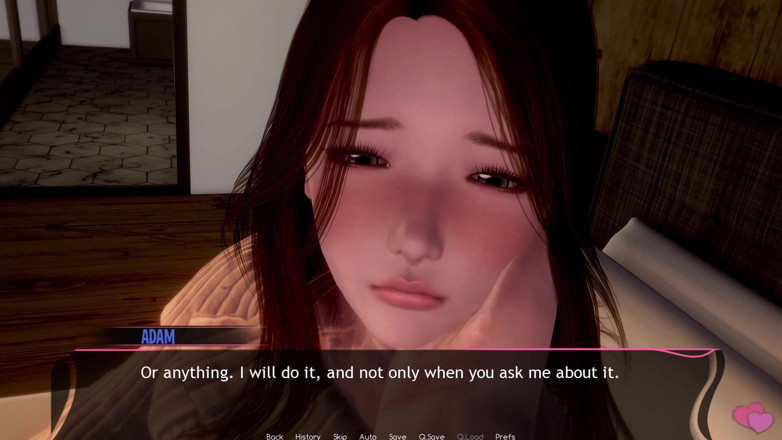 3D Cartoon Porn: Murmur 30 - 真心话大冒险 - Yui Dares Adam抚摸她的乳房
