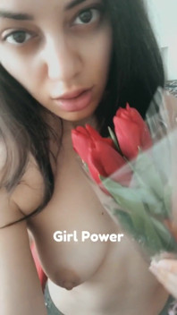 Showing My Tits and Big Nipples